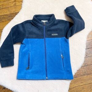Columbia boys full zip fleece size 3t